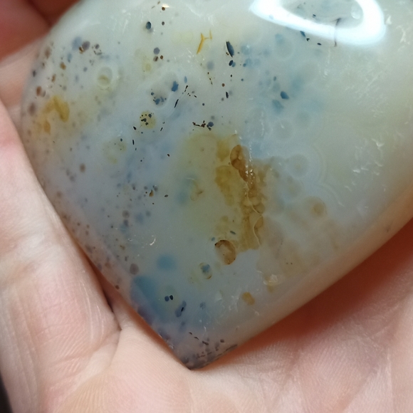 Dendretic Agate Heart - Picture 4 of 10